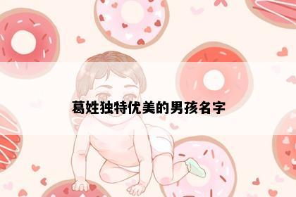 葛姓独特优美的男孩名字